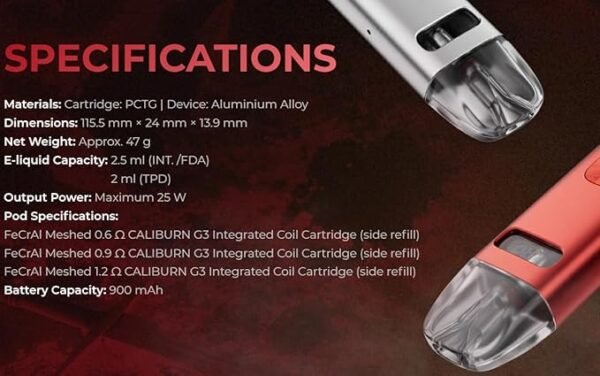 Uwell Caliburn G3