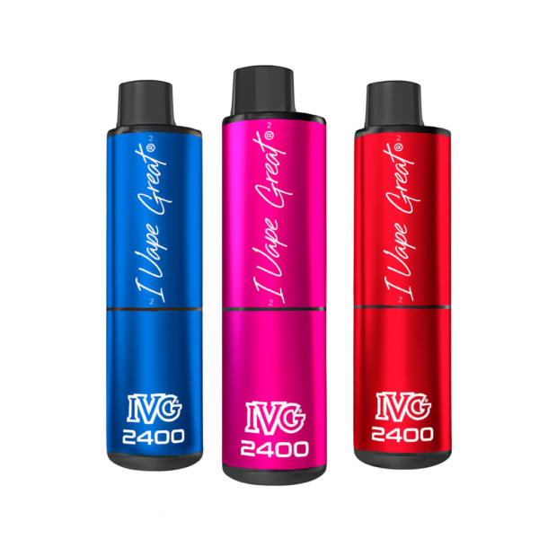 Wholesale IVG 2400 4 in 1 Wholesale-IVG-2400-4-in-1-Rotating-Pod-System-EU IVG-2400-Multi-Flavor-Edition-Bulk-Stock-France TPD-Legal-Big-Puff-Vape-Wholesale-UK-Supplier